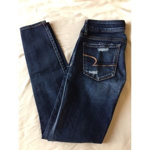 American Eagle ripped jeans